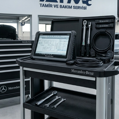 Mercedes uyumlu OBD arıza tespit cihazları ve servis ekipmanları